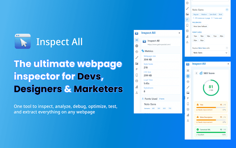 Inspect All Screenshot